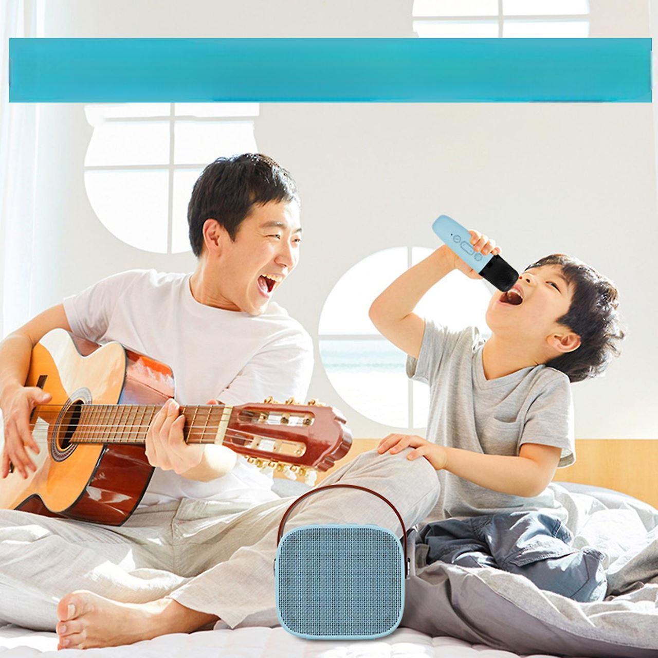 Microphone Sans Fil - KaraFun™ - Bleu