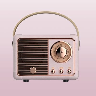 Haut Parleur - VintageBTSpeaker™ - rose