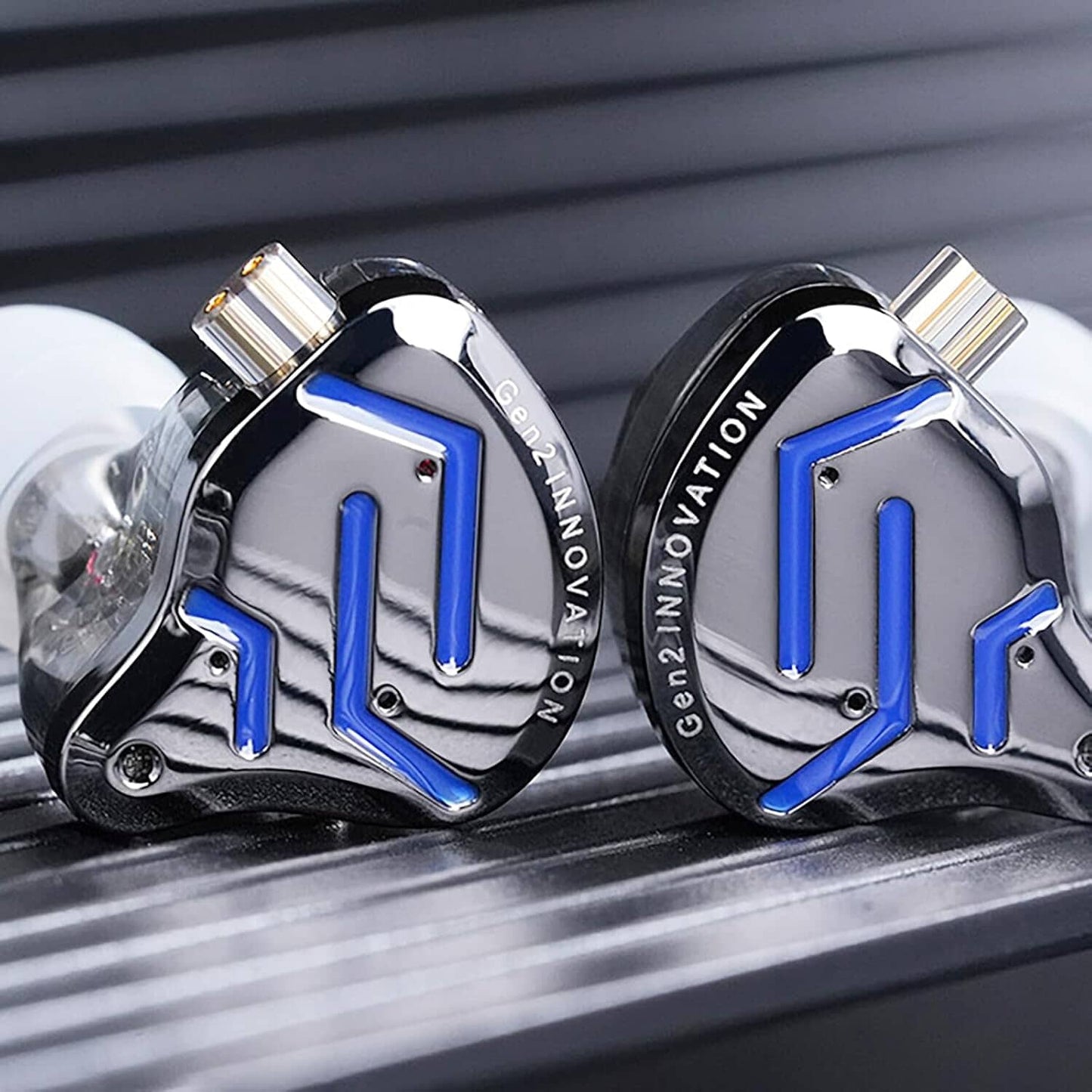 Écouteurs bluetooth - MetalTune™ - Bleu