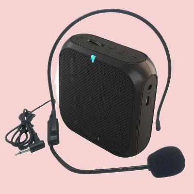 Amplificateur de voix noir Vocason