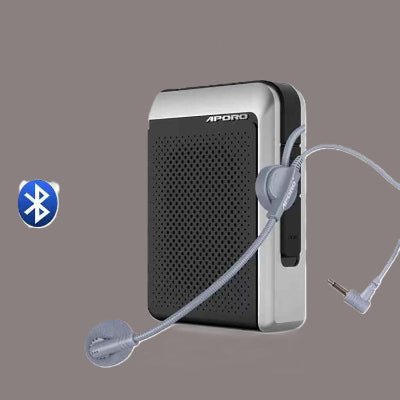 Amplificateurs de voix Noir fond gris Hoparleur