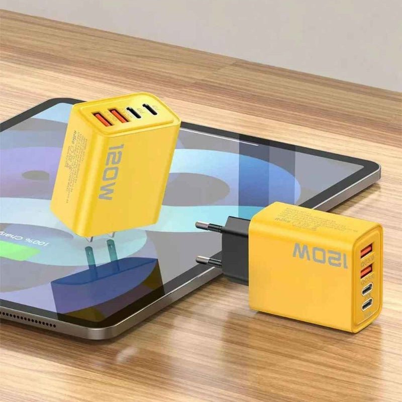 Chargeur avec chargement rapide Quatreports