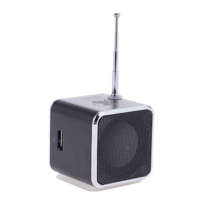 Enceinte Bluetooth portable vue antenne Plusradio