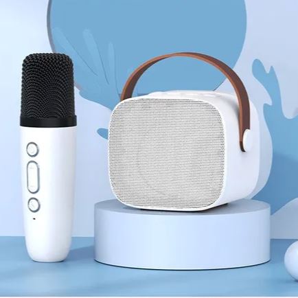 Microphone Sans Fil - KaraFun™ - Blanc