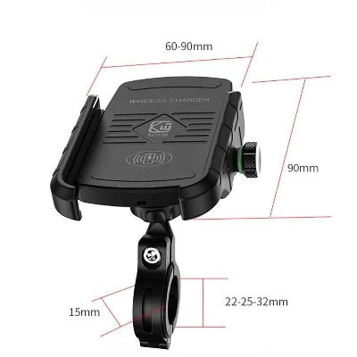 Support moto pour téléphone tailles du support Létanche