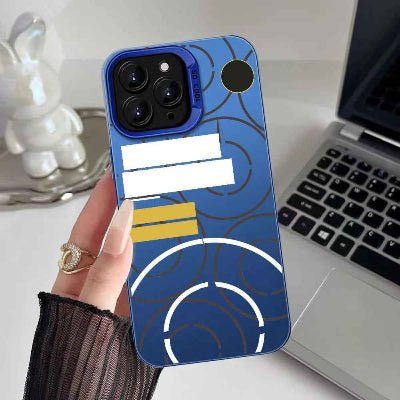 coque Iphone 13 mini bleu Geo