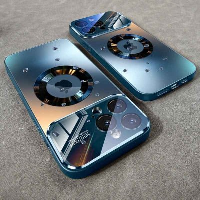 coque de téléphone iphone 13 couleur bleue Photolux