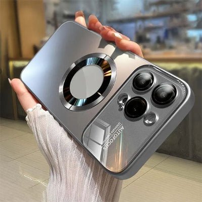 coque de téléphone iphone 13 vue argentée Photolux