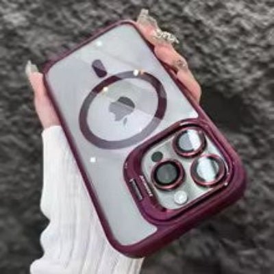 coque iphone 13 bordeau Magnélux