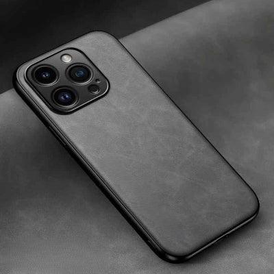coque iphone 14 Pro version en gris Velours