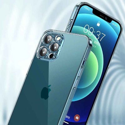 coque iphone 14 transparence vue deux côtés Eclair