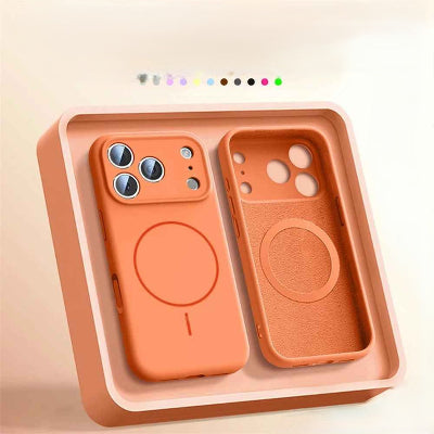 coque iphone 17 Pro couleur orange Airetui