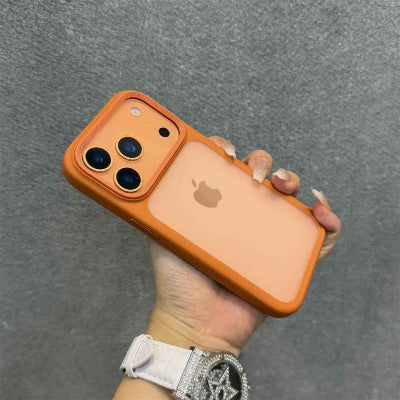 coque iphone 17 pro vue en orange Bouclier