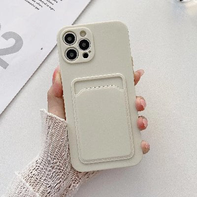 coque iphone vue des cartes rangées Portcart