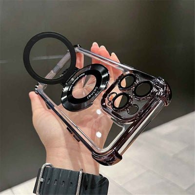 coque transparente iphone 13 de couleur noire Luxsupport
