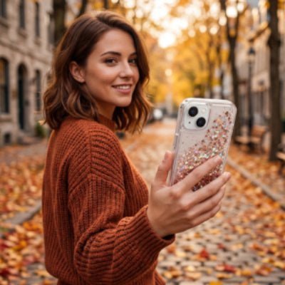 Coque transparente iphone 13 vue automne etoildoree