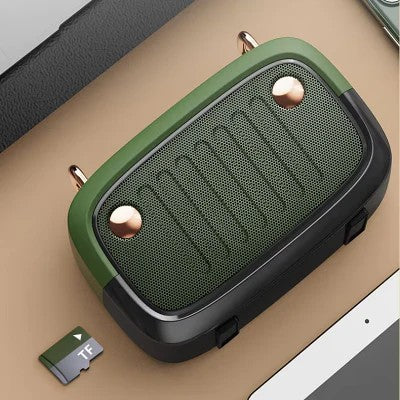 haut parleur vue du dessus VintageBTSpeaker