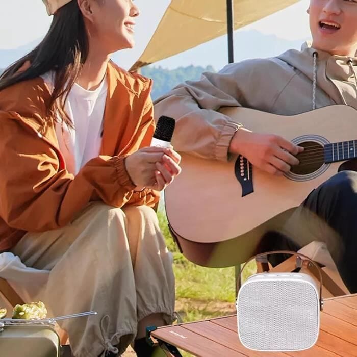 Microphone Sans Fil - KaraFun™ - Blanc
