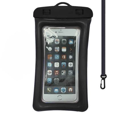 pochette étanche téléphone noire Stopeau