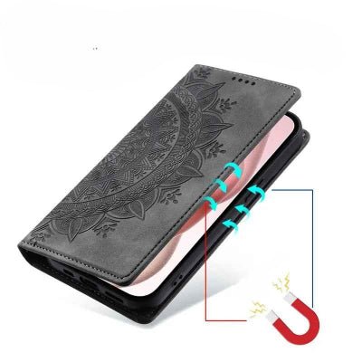 pochette téléphone brune Stylmanda