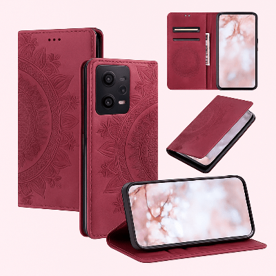 pochette téléphone description fond rose Stylmanda