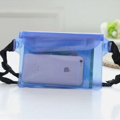 pochette téléphone étanche pose sur sable Soumarine