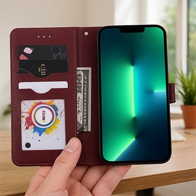 pochette téléphone vue de intérieur Silisouple