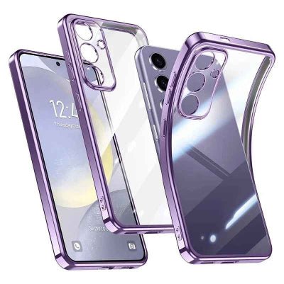 pochette transparente iphone 13 mauve Souplesse