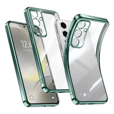 pochette transparente iphone 13 verte souplesse