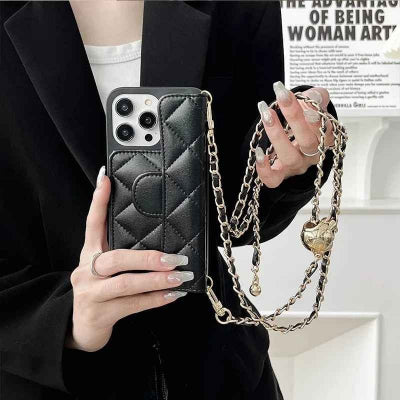 pochettte bandouillère téléphone vue avec appareil photo Matelassee