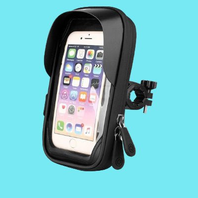 porte telephone moto variante en noir Ausec