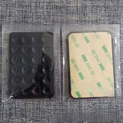 support de téléphone en noir Ventouz