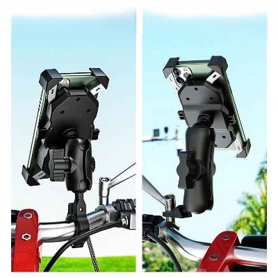 support de téléphone pour moto double image lamélioré
