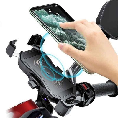 support de téléphone pour moto présentation main lamélioré