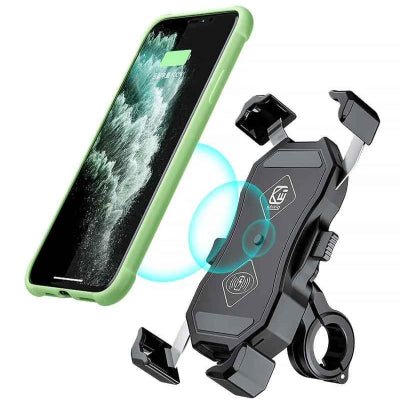 support de téléphone pour moto présentation téléphone vert lamélioré