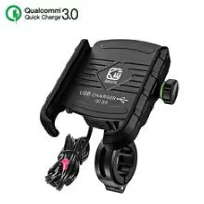 support moto pour téléphone M9 avec chargeur LETANCHE