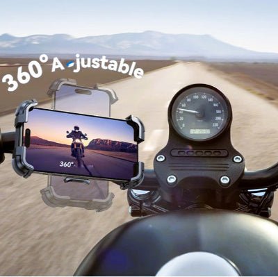 support moto pour téléphone orientation ajustable