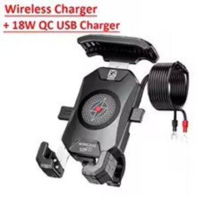support téléphone moto Wireless chargeur sans fil et chargeur USB INTEGRALCHARGE M11A