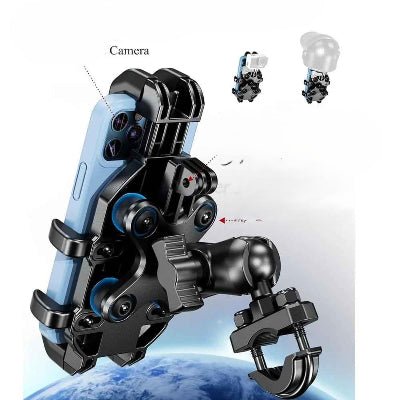 support telephone moto caméra libre Lantivibration