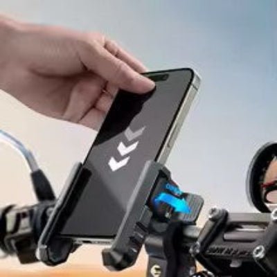 support telephone moto placement en une main tousimple