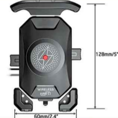 support téléphone moto taille mesures