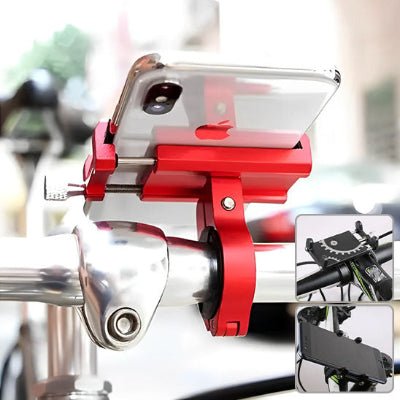support telephone velo placement fait alliagealu