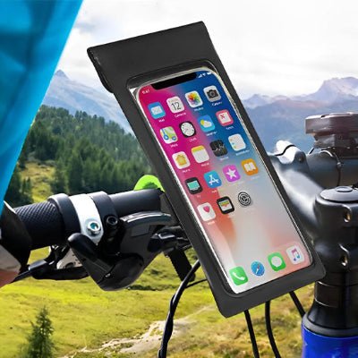 support téléphone vélo vérification écran facile montagne Portéemain