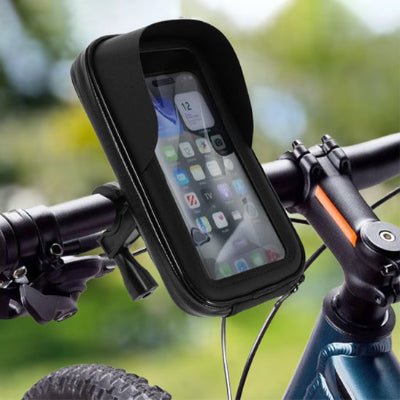 support téléphone vélo vue de profil Rekouvert