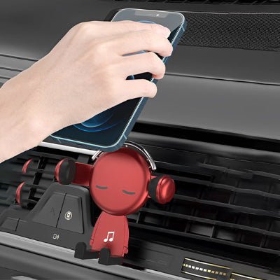 support telephone voiture main place