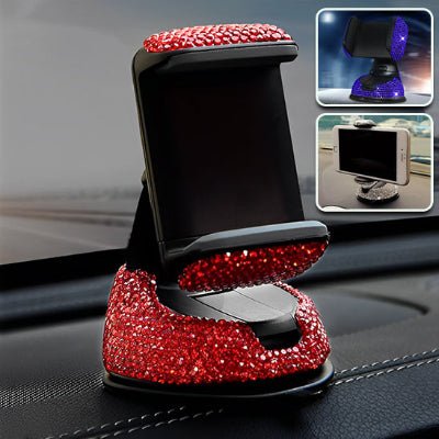 support telephone voiture vue placement horizontal