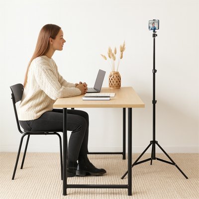 trépied avec jeune fille au travail Flexipro