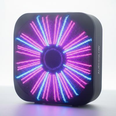 Haut parleur -Bluetooth avec lumières néon fluo – sélection premium