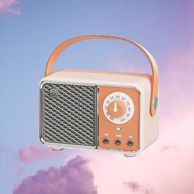 Haut Parleur - VintageBTSpeaker™ - Orange