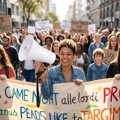 Amplificateur de son manifestation Megason